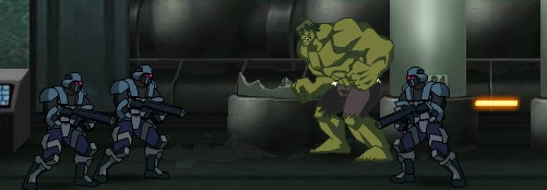 Игра мстители Халк против всех