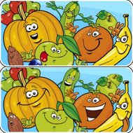 Игра Мультфильмы: найди 5 отличий