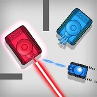 Игра На 2 танки в лабиринте