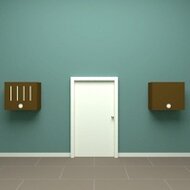 Игра Найди выход зелёная комната