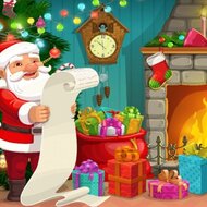 Игра Найди 10 отличий на Рождество