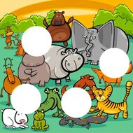 Игра Найди недостающие части картинки