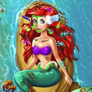 Игра Наводим красоту русалочке Ариэль