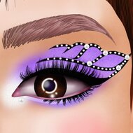 Игра Невероятный арт теней для век принцессы 2