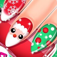 Игра Новогодний маникюр 2
