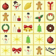 Игра Новогодний маджонг