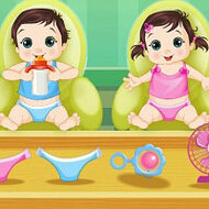 Игра Няня с двумя Малышами