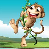 Игра Обезьянка на лиане