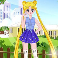 Игра Одевалка Аниме