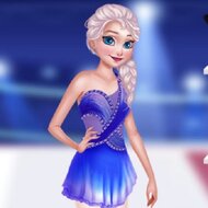 Игра Одевалка фигуристок