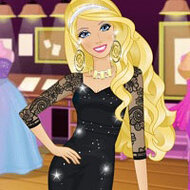 Игра Одевалка: Маленькое чёрное платье