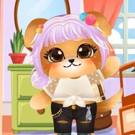 Игра Одевалка щенка