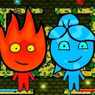 Игра Огонь и Вода лесной храм 2