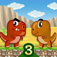 Игра Охота Дино за мясом в засушливых землях