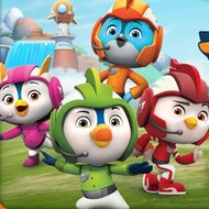 Игра Отважные птенцы раскраски