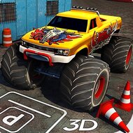 Игра Парковка монстр-трака