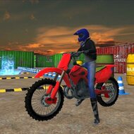 Игра Парковка мотоцикла