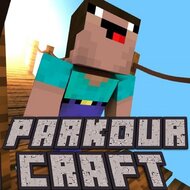Игра Паркур крафт