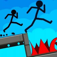 Игра Паркур стикмена 3