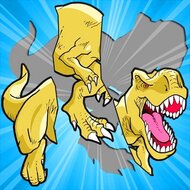 Игра Пазлы: динозавры