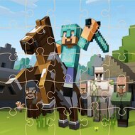 Игра Пазлы Майнкрафта