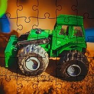 Игра Пазлы трактор