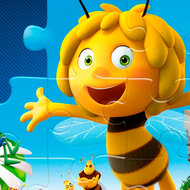 Игра Puzzle Maya the Bee