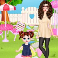 Игра Переделка двора с малышкой Тейлор