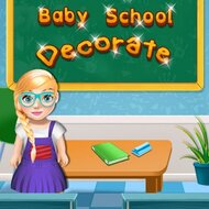 Игра Переделка школы и спальни малышки