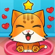 Игра Перережь веревку: накорми кошку