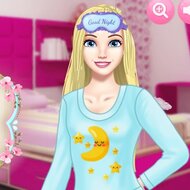 Игра Пижамная вечеринка Барби