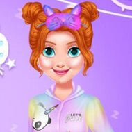 Игра Пижамная вечеринка принцесс