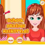 Игра Плетёные косички для школы