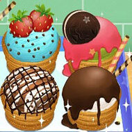 Игра Плохое мороженое украшение