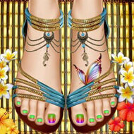 Игра Пляжный педикюр