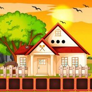 Игра Побег девушки из лесного дома