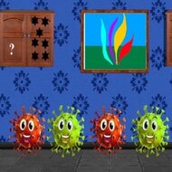 Игра Побег из дома с коронавирусом