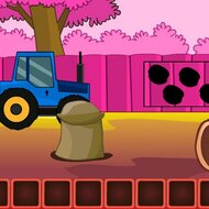 Игра Побег из розовой деревни