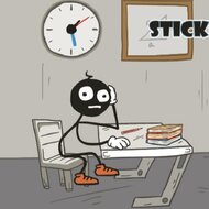 Игра Побег Стикмена из школы