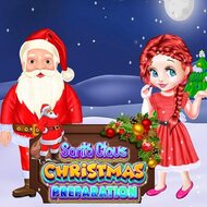 Игра Подготовка Санта-Клауса к Рождеству