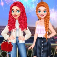 Игра Поездка принцесс в Европу