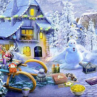 Игра Поиск предметов на Рождество