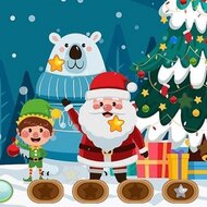Игра Поиск звезд с Санта-Клаусом