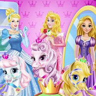 Игра Пони принцесс Диснея в салоне красоты