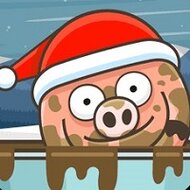 Игра Поросенок в луже 3