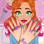 Игра Праздничный маникюр