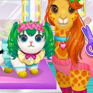 Игра Прически для животных 2