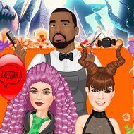 Игра Прически на Хэллоуин для сестер Дженнер