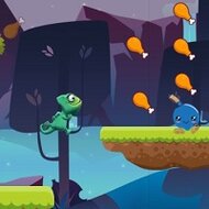 Игра Приключения Дино бег