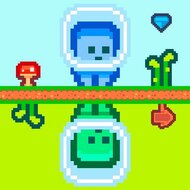 Игра Приключения двух инопланетян